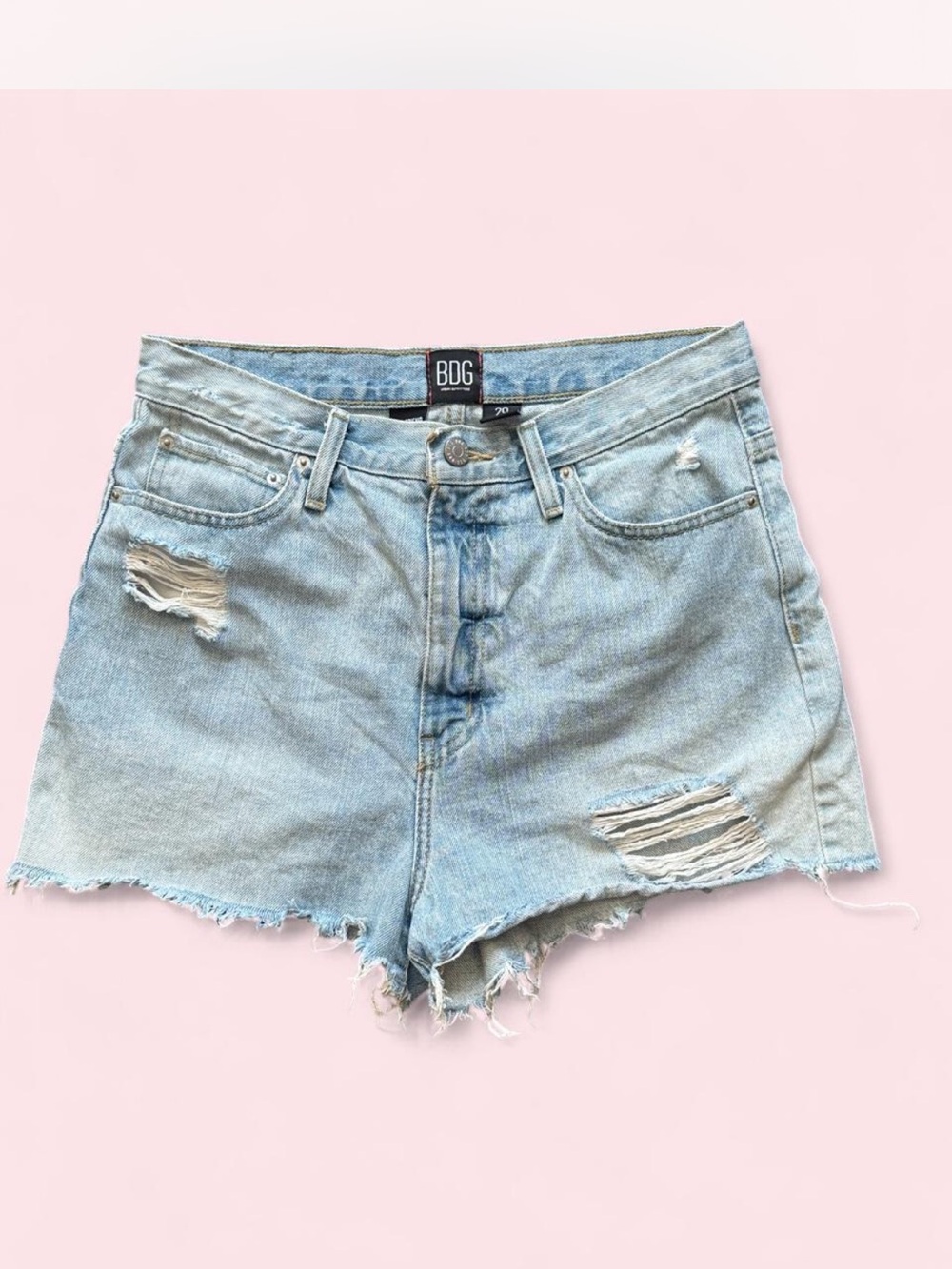 BDG Urban Outfitters Girlfriend High Rise Denim Shorts Sz 29 🩵